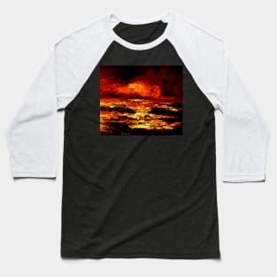 The Fiery Sky! Baseball T-Shirt